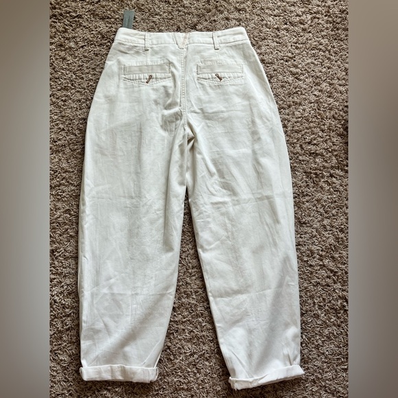 Anthropologie Pilcro Rolled-Hem Chino Pants Barrel utility - Picture 9 of 13